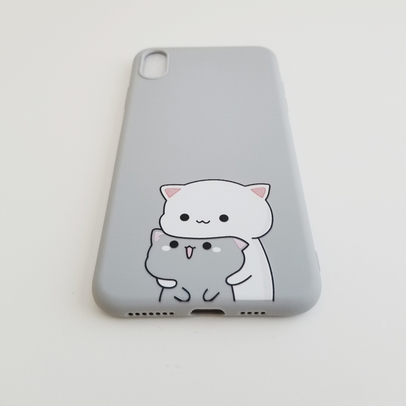 IPHONE XS MAX SILICONE CASE GREY - Picture 2 of 2